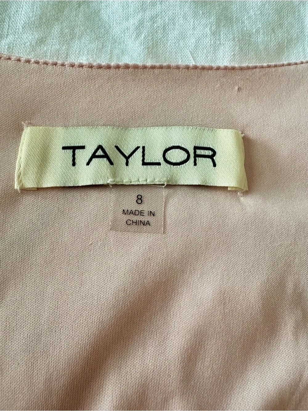 Taylor Floral Puff Sleeve Maxi Dress Pink Tiered Cottagecore Romantic Size 8 NWT